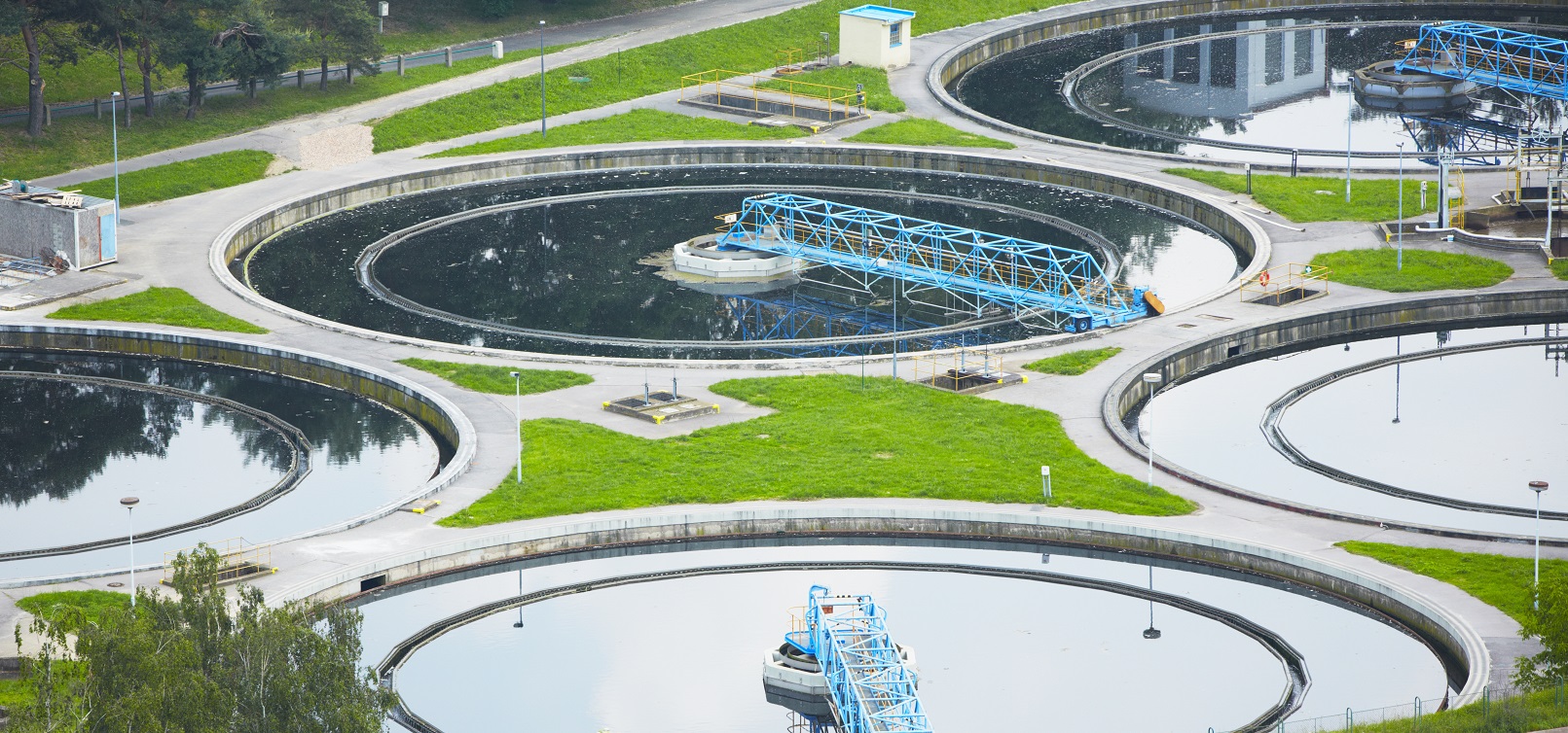 wastewater treatment ponds