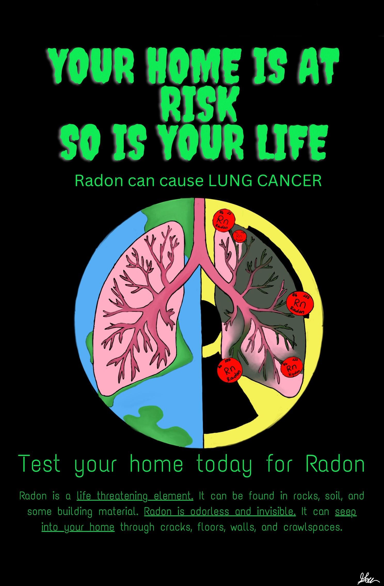 Your home is at risk. So is your life. Test your home today for radon.