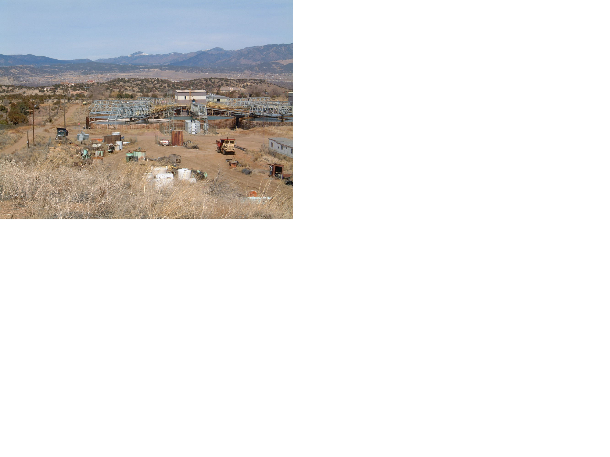 March 2004 –  Milling facility and equipment yard.